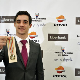 Javier Fernández en el desayuno informativo en el que ha partido este viernes. /EP