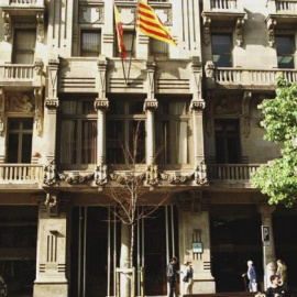 Fachada de la Conselleria de Economía de la Generalitat.