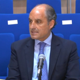 Francisco Camps, expresidente de la Generalitat Valenciana, en el juicio del caso Nóos.