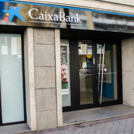 Una oficina de Caixabank. E.P.