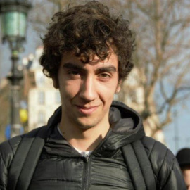 Arthur, estudiante de Sociología y promotor de Nuit Debout en París. /FOTO: Andrea Olea