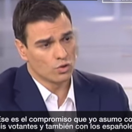 Pedro Sánchez, en 2015
