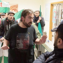 El secretario general del Sindicato Andaluz de Trabajadores (SAT), Oscar Reina./Twitter