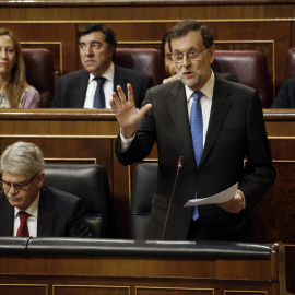 Mariano Rajoy, en el Congreso, en una imagen de archivo. | EFE
