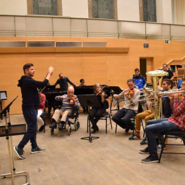 Ensayos del concierto de 'Mosaico de sonidos'. ORQUESTA Y CORO DE LA COMUNIDAD DE MADRID