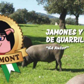 Cartel de la marca 'Pig de Mont'.