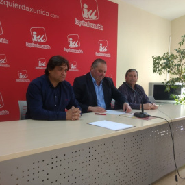 Los responsables de IU Asturias. (EP)