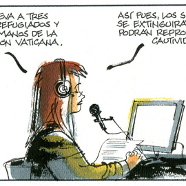 "Refugiados y osos panda"