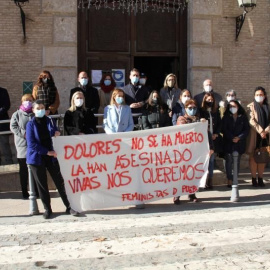 Acto en memoria de la mujer asesinada en Villarrubia
