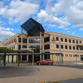 Frontal de la estación de tren de Ciudad Real, en una imagen de archivo