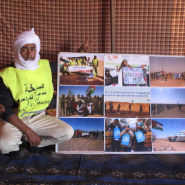 Mansur Roh-Fadel, de 25 años, secretario regional del UJSario. - AT