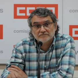 el secretario de Comunicación de CCOO, Fernando Lezcano, en una imagen de archivo.- EFE