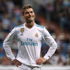 El delantero del Real Madrid, Cristiano Ronaldo, durante un partido de LaLiga. / Reuters