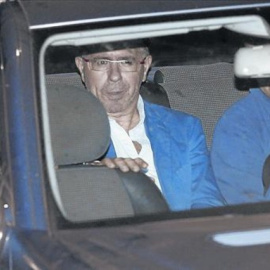 Francisco Granados a su salida de los juzgados de Majahonda tras ser detenido en la Púnica.