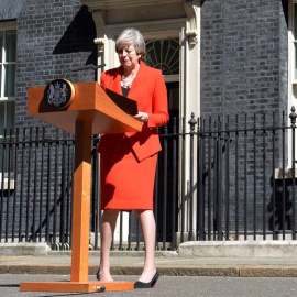 La primera ministra británica, Theresa May