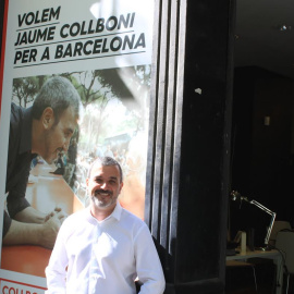 El candidato del PSC a l'Alcaldía de Barcelona, Jaume Collboni.