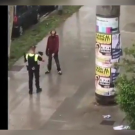 Imagen de la grabación. Twitter.