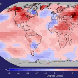 Marzo bate por undécimo mes consecutivo el récord de calor en el mundo. /NOAA