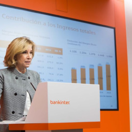 La consejera delegada de Bankinter, María Dolores Dancausa. E.P.