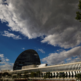 La sede de BBVA en la zona norte de Madrid. REUTERS/Juan Medina