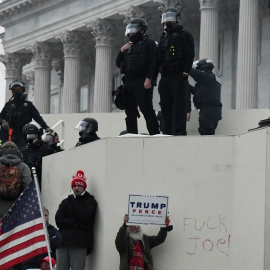 Imagen del asalto al Capitolio de Washington D.C.