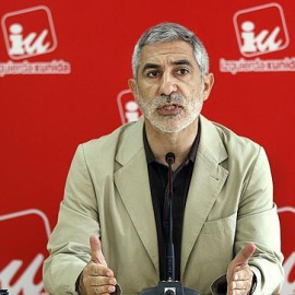 Llamazares, diputado autonómico de IU en Asturias y coportavoz de Izquierda Abierta, en una imagen de archivo. / Efe