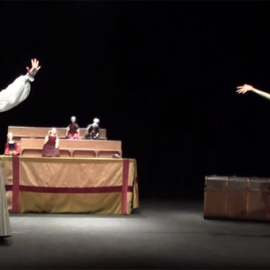 Una escena de la obra 'Quijote.Femenino.Plural'. (YOUTUBE)