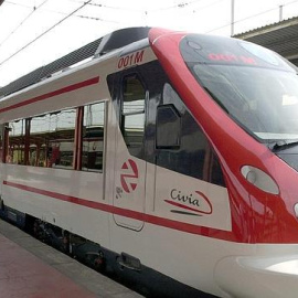 Tren modelo 'Civia', de la nueva generación de cercanías para Renfe. EFE