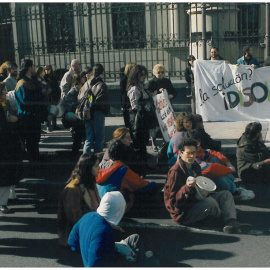 Zaragoza fue, junto con Pamplona, una de las ciudades en las que más visible fue la represión del movimiento insumiso entre 1989 y 2002.