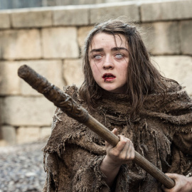 Arya Stark en la sexta temporada de 'Juego de Tronos'.