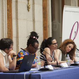 Jamileth Chavarria, Miriam Miranda, Ana Marcela Montanaro e Itziar Ruiz-Giménez (De izquierda a derecha: ). MARIO GUTIÉRREZ CRUZ
