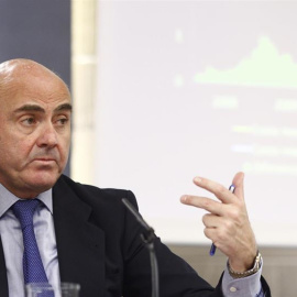 El ministro de Economía y Competitividad en funciones, Luis de Guindos