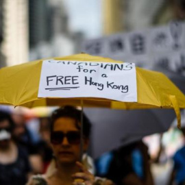 Imagen de archivo de manifestaciones pidiendo la libertad en Hong Kong / EFE