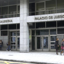Exterior del Palacio de Justicia de Bizkaia. Europa Press