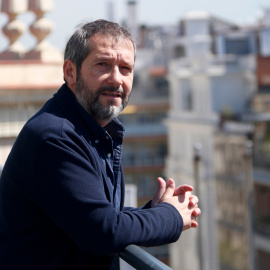 El periodista Carles Porta, en Barcelona, a 7 de abril de 2022.