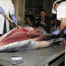 Bruselas exige a España medidas para detener un caso de fraude con atún adulterado. EFE/Archivo