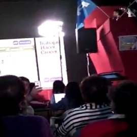 Imagen del video de la agresión de los escoltas de Monago.