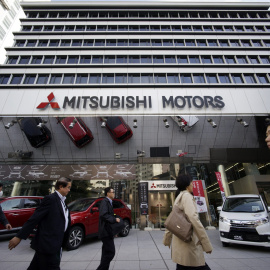 Sede de la automovilística japonesa Mitsubishi en Tokio. EFE/Franck Robichon