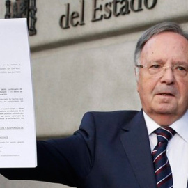 El secretario general del sindicato de funcionarios Manos Limpias, Miguel Bernard. EFE