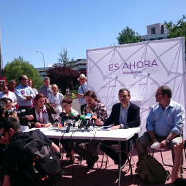 Podemos presenta su programa sanitario./ A. López de Miguel