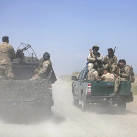 Militares afganos en la ciudad de Kunduz, hace unos días. REUTERS/Omar Sobhani