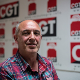 José Manuel Muñoz Póliz, secretario general de la CGT.- JAIRO VARGAS