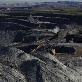 Una mina de carbón en España. EFE (Archivo)