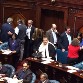 Michelle Suárez, primera senadora trans de la historia uruguaya. /elpais.com.uy