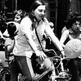 Gladys del Estal en una foto realizada el día antes de su muerte.