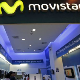 Establecimiento de Movistar. /Marina Bazo REUTERS
