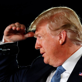 Trump, en Las Vegas este sábado. REUTERS/Kevin Lamarque