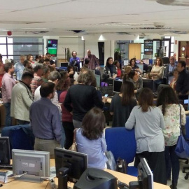 Tensión en la redacción de los servicios informativos de TVE tras conocer la represalia contra una redactora.- CDI