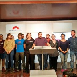 La CUP da un mes a Puigdemont para negociar y no descarta abandonar el Parlament. /EUROPA PRESS