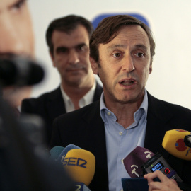 El portavoz del Grupo Popular en el Congreso, Rafael Hernando. EFE/Pepe Zamora